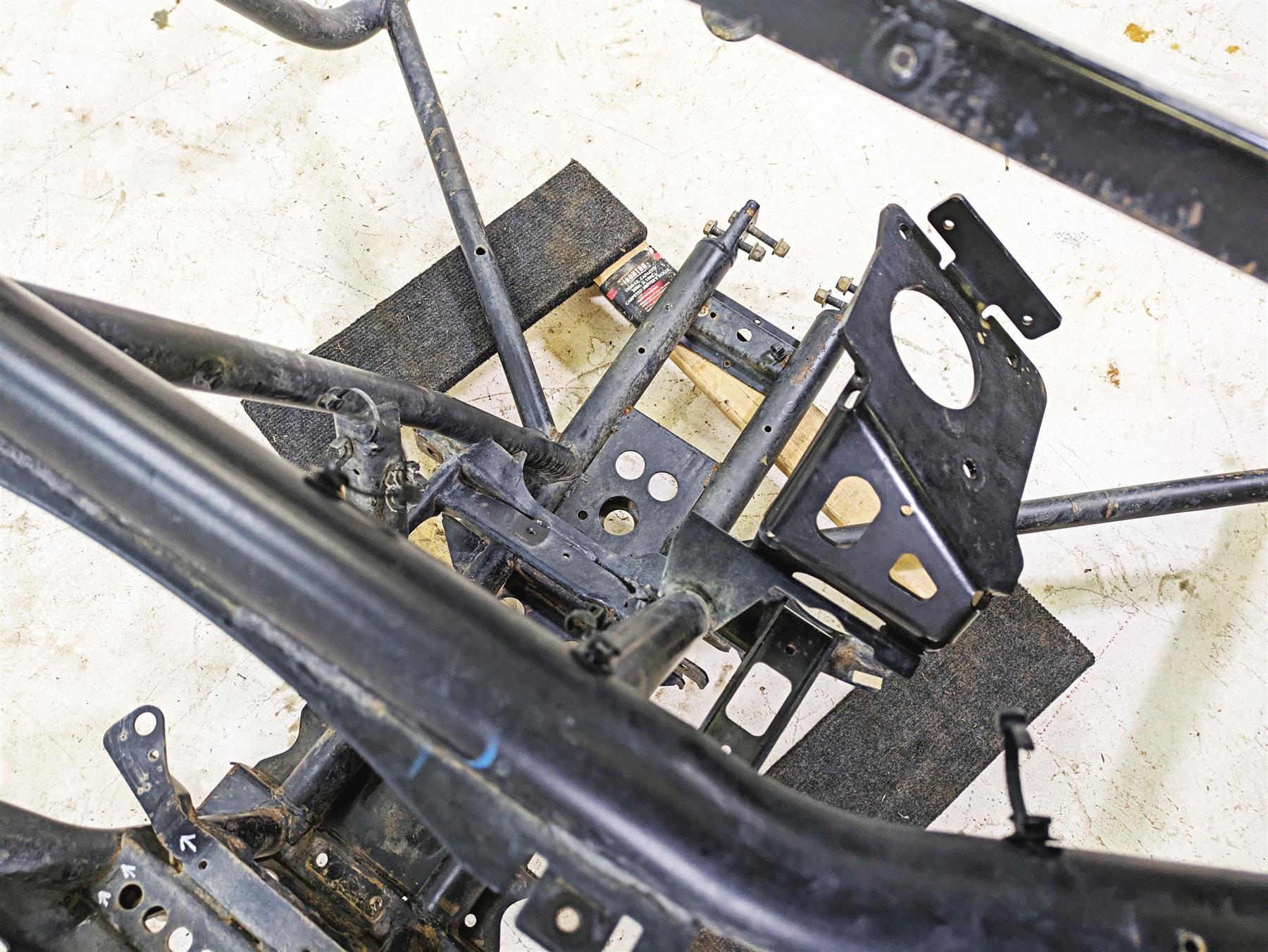 2019 Polaris RZR XP 1000 EPS Bent Front Subframe Sub Frame Chassis 1024369 {{ shop.shopifyCountryName }} - Mototech271