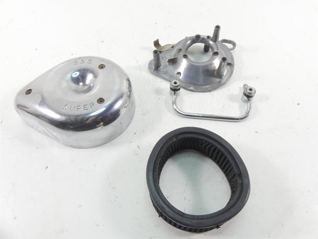 1998 Harley Dyna FXDL Low Rider S&S Super Air Breather Filter Cleaner 17-0404 {{ shop.shopifyCountryName }} - Mototech271