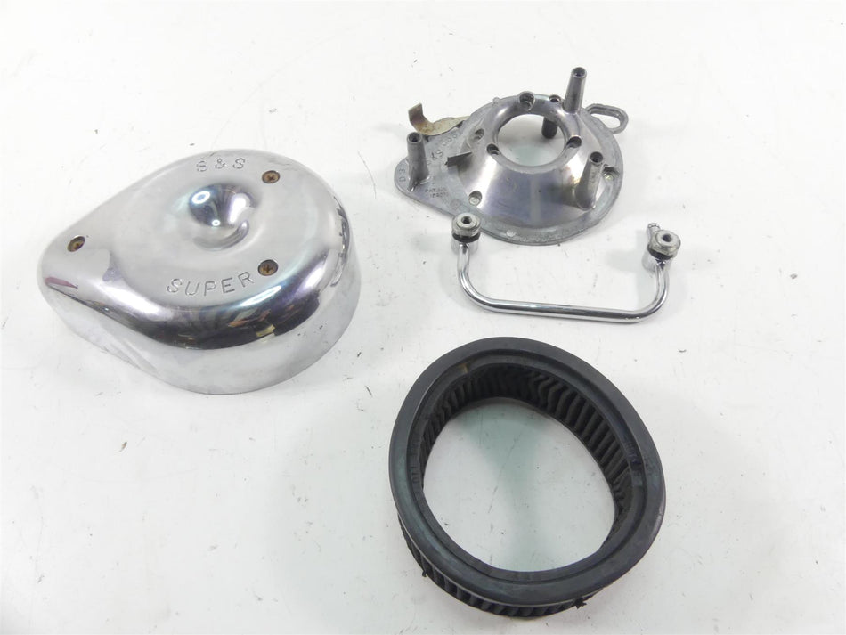 1998 Harley Dyna FXDL Low Rider S&S Super Air Breather Filter Cleaner 17-0404 {{ shop.shopifyCountryName }} - Mototech271