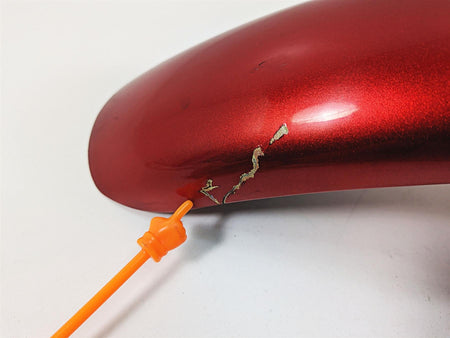 1986 Harley Sportster XLH 883 Straight Front Fender Candy Red 58998-83E {{ shop.shopifyCountryName }} - Mototech271