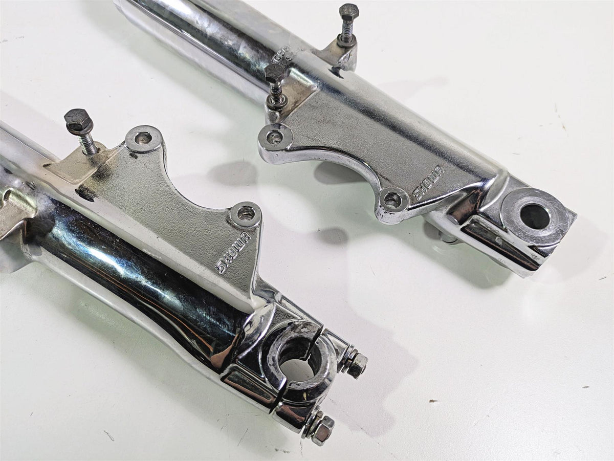 1998 Harley Touring FLHRCI Road King Chrome Front Fork Leg Set 45826-97 45833-97 {{ shop.shopifyCountryName }} - Mototech271