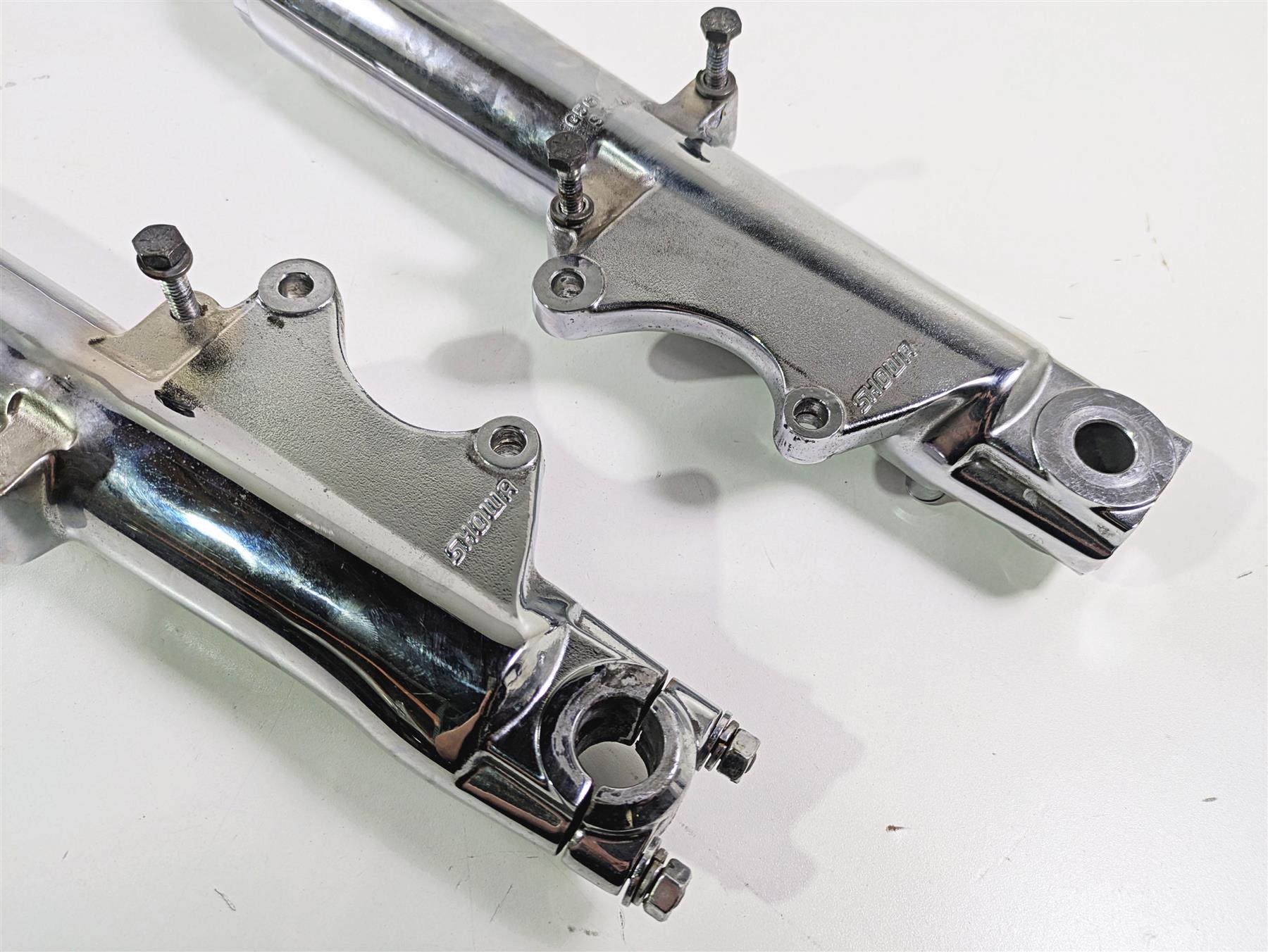 1998 Harley Touring FLHRCI Road King Chrome Front Fork Leg Set 45826-97 45833-97 {{ shop.shopifyCountryName }} - Mototech271