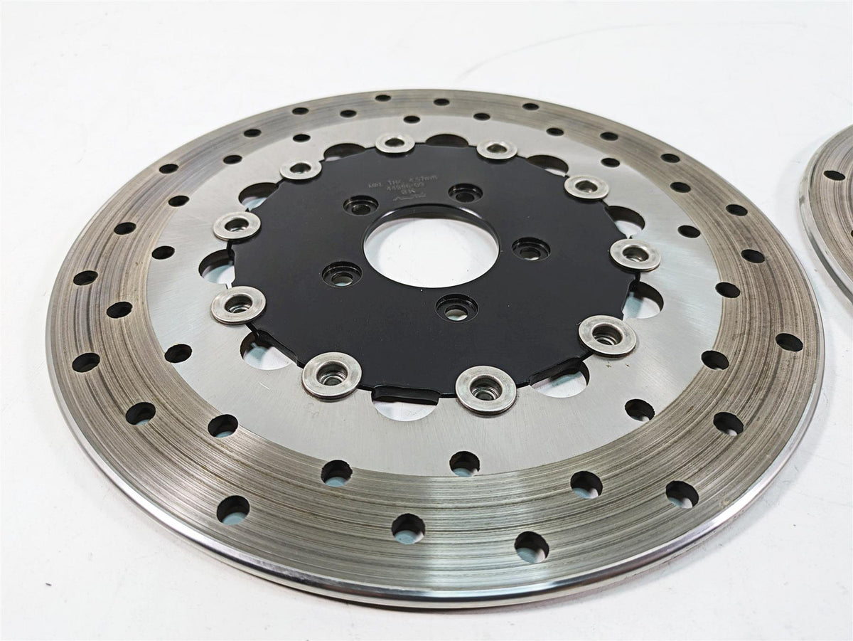 2009 Harley Dyna FXDFSE CVO Fat Bob Sunstar Front Brake Rotor Set 46778-09A {{ shop.shopifyCountryName }} - Mototech271