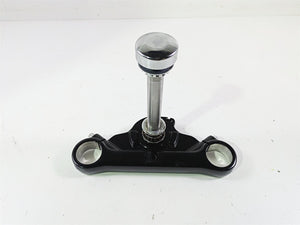 2015 Harley FXDF Dyna Fat Bob Lower Triple Tree Steering Clamp Black 48659-09