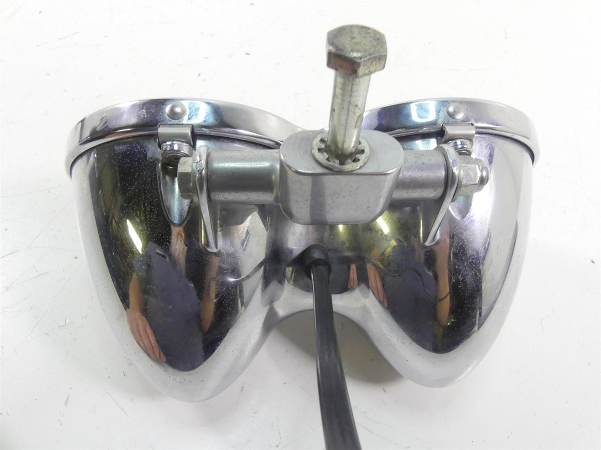 2009 Harley FXDF Dyna Fat Bob Headlight Head Light Bucket And Lens 69797-08 {{ shop.shopifyCountryName }} - Mototech271
