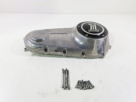 2008 Harley FLSTSB Cross Bones Outer Primary Clutch Cover 60784-06 {{ shop.shopifyCountryName }} - Mototech271
