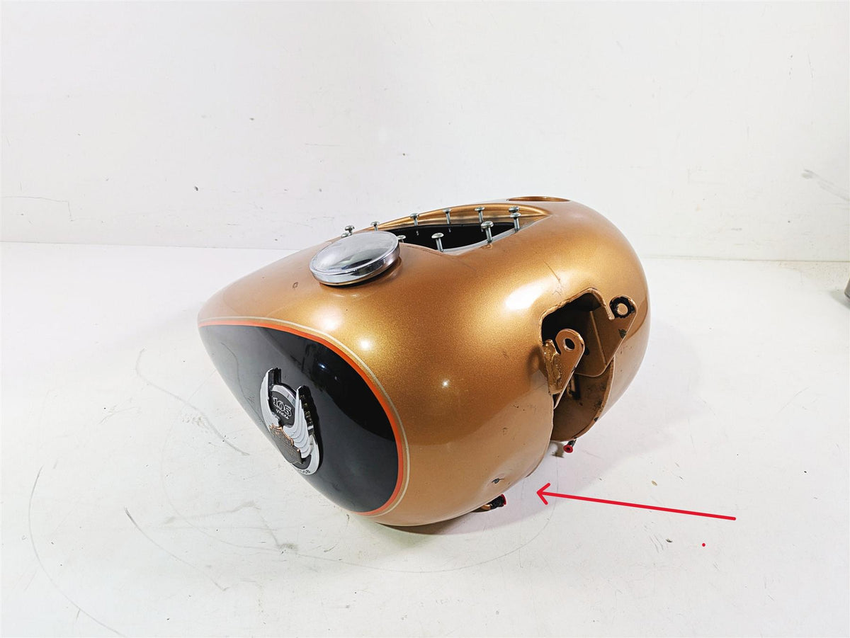 2008 Harley FXDL Dyna Low Rider 105TH Fuel Gas Petrol Tank 105th READ 61593-04B {{ shop.shopifyCountryName }} - Mototech271