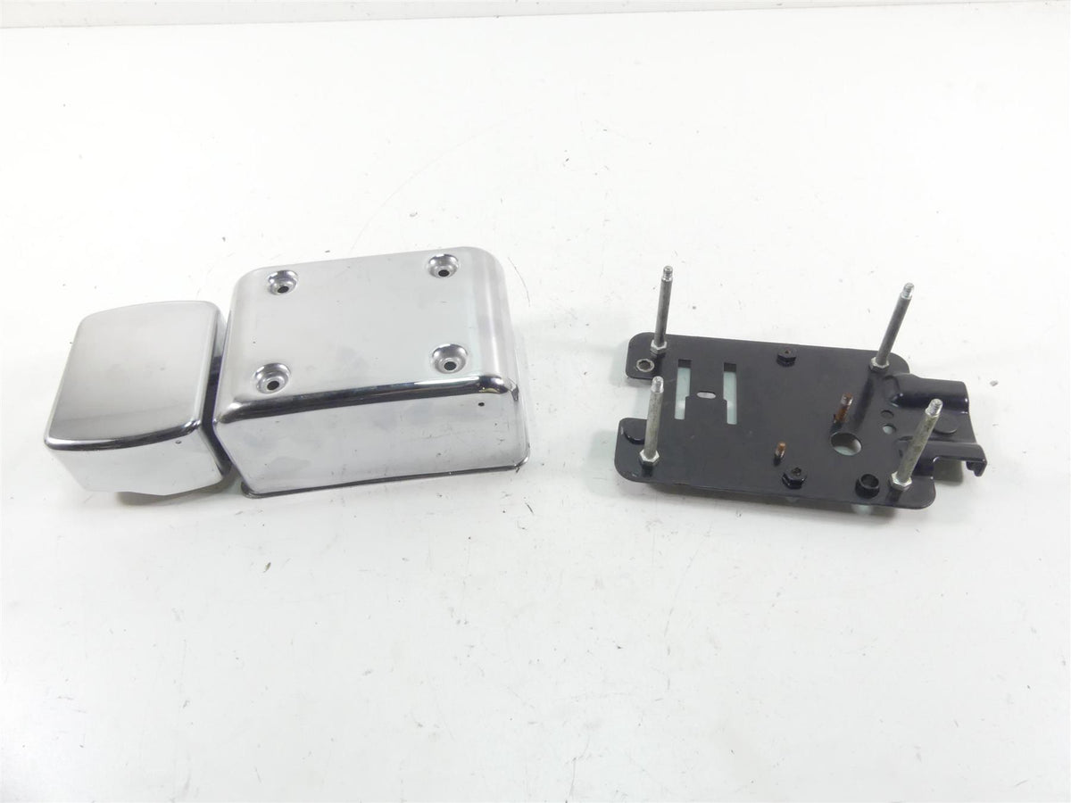 1998 Harley Dyna FXDL Low Rider Electrical Box Carrier + Chrome Cover 66333-90 {{ shop.shopifyCountryName }} - Mototech271