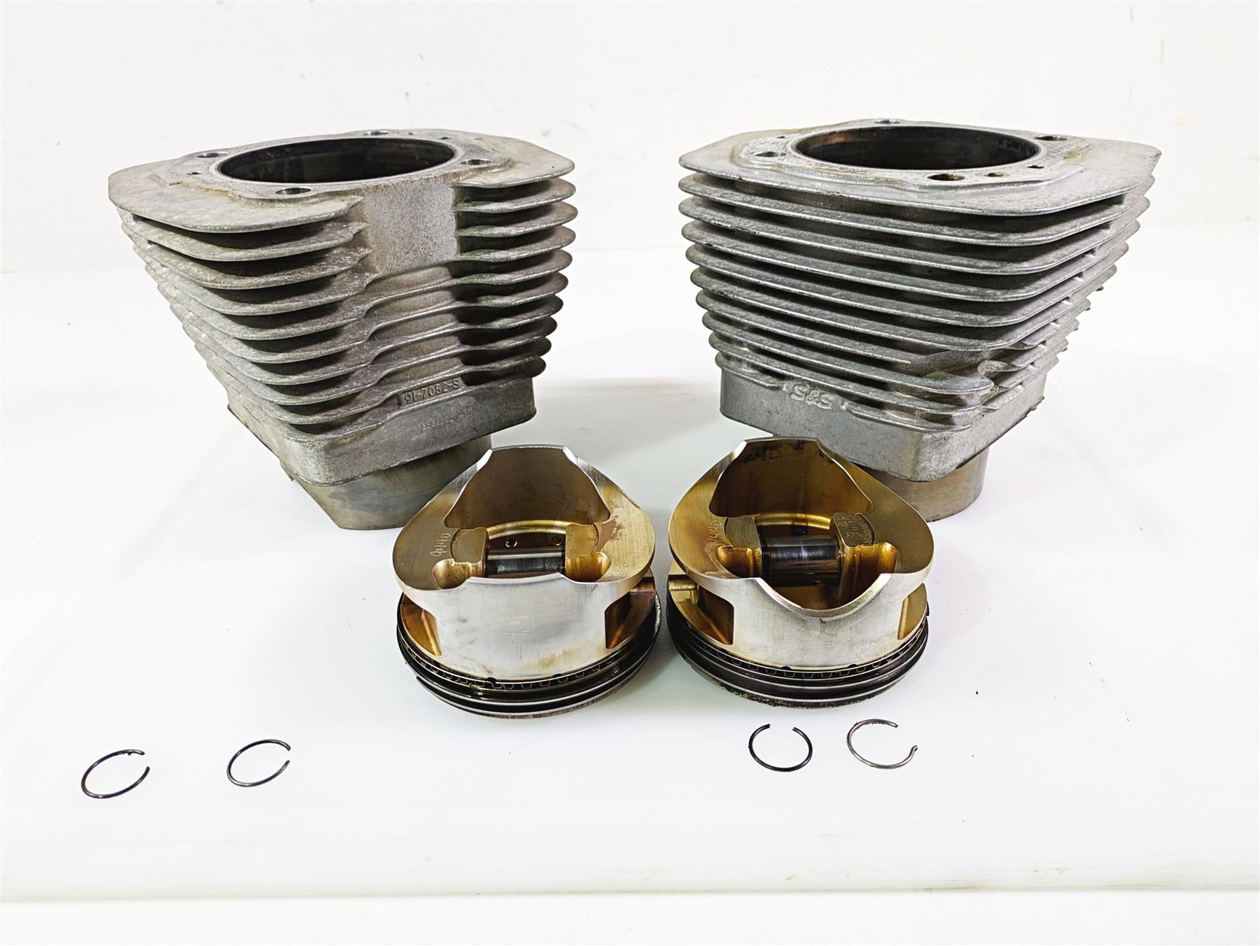 2004 Big Dog Chopper S&S Cycle Cylinder Jug Piston Set READ 91-7082-S {{ shop.shopifyCountryName }} - Mototech271