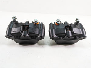 2009 Harley Dyna FXDFSE CVO Fat Bob Front Brake Caliper Set 44046-08 44047-08