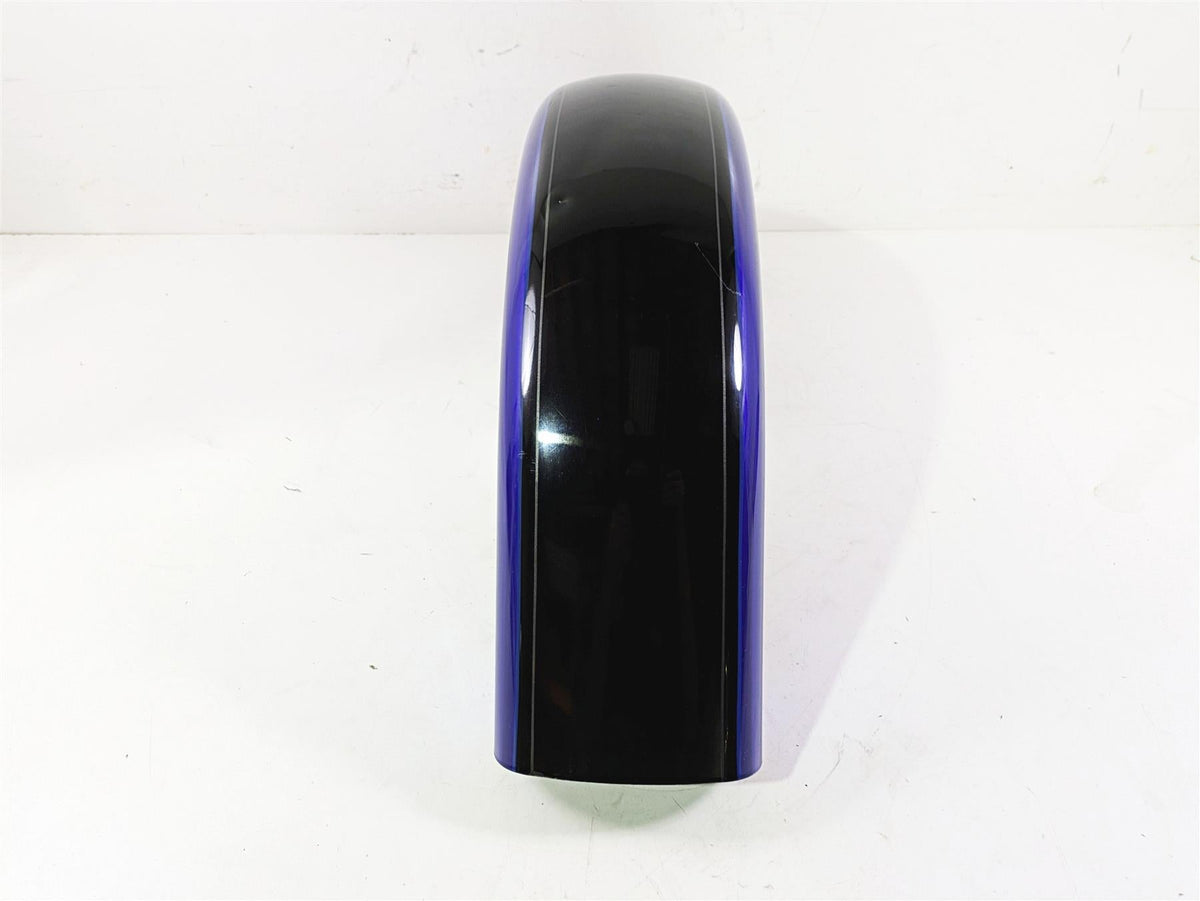 2011 Harley Touring FLHTCUSE CVO E-Glide Front Fender Blue READ 58900004 {{ shop.shopifyCountryName }} - Mototech271