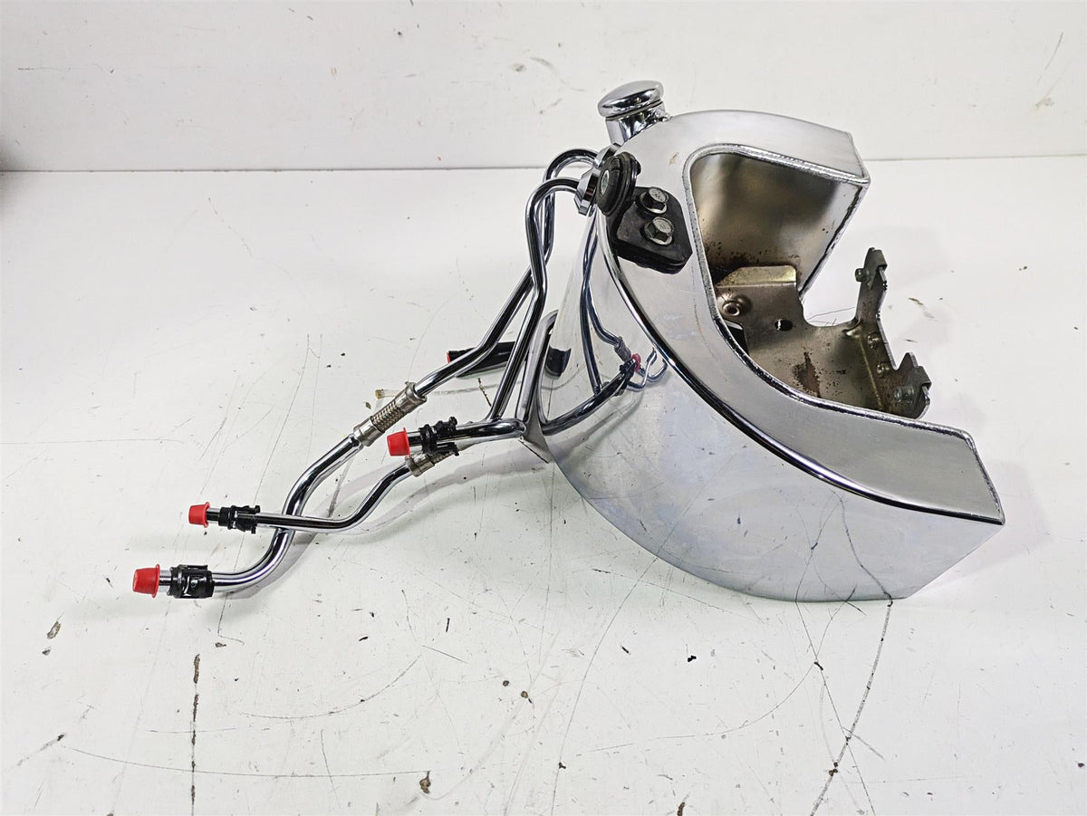 2016 Harley FLSTC Softail Heritage Chrome Oil Tank & Hoses 62498-01A {{ shop.shopifyCountryName }} - Mototech271
