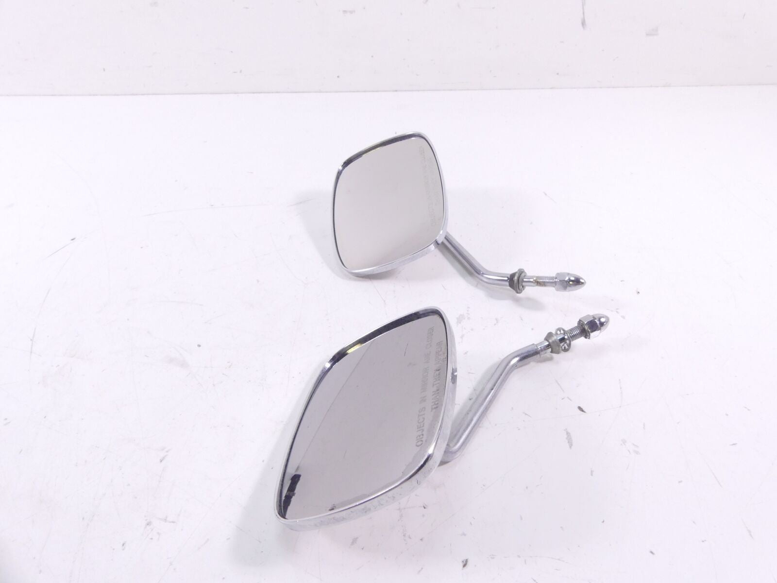 2002 Harley FLSTCI Softail Heritage Left Right Rear View Mirror Set 91875-88A {{ shop.shopifyCountryName }} - Mototech271