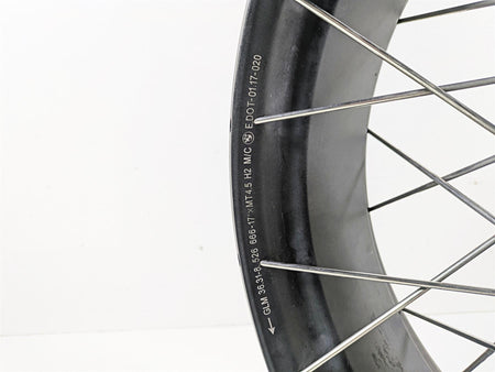 2018 BMW R nineT Urban GS K33 Straight 17x4.5 Rear Wheel Spoke Rim 36318562513 {{ shop.shopifyCountryName }} - Mototech271
