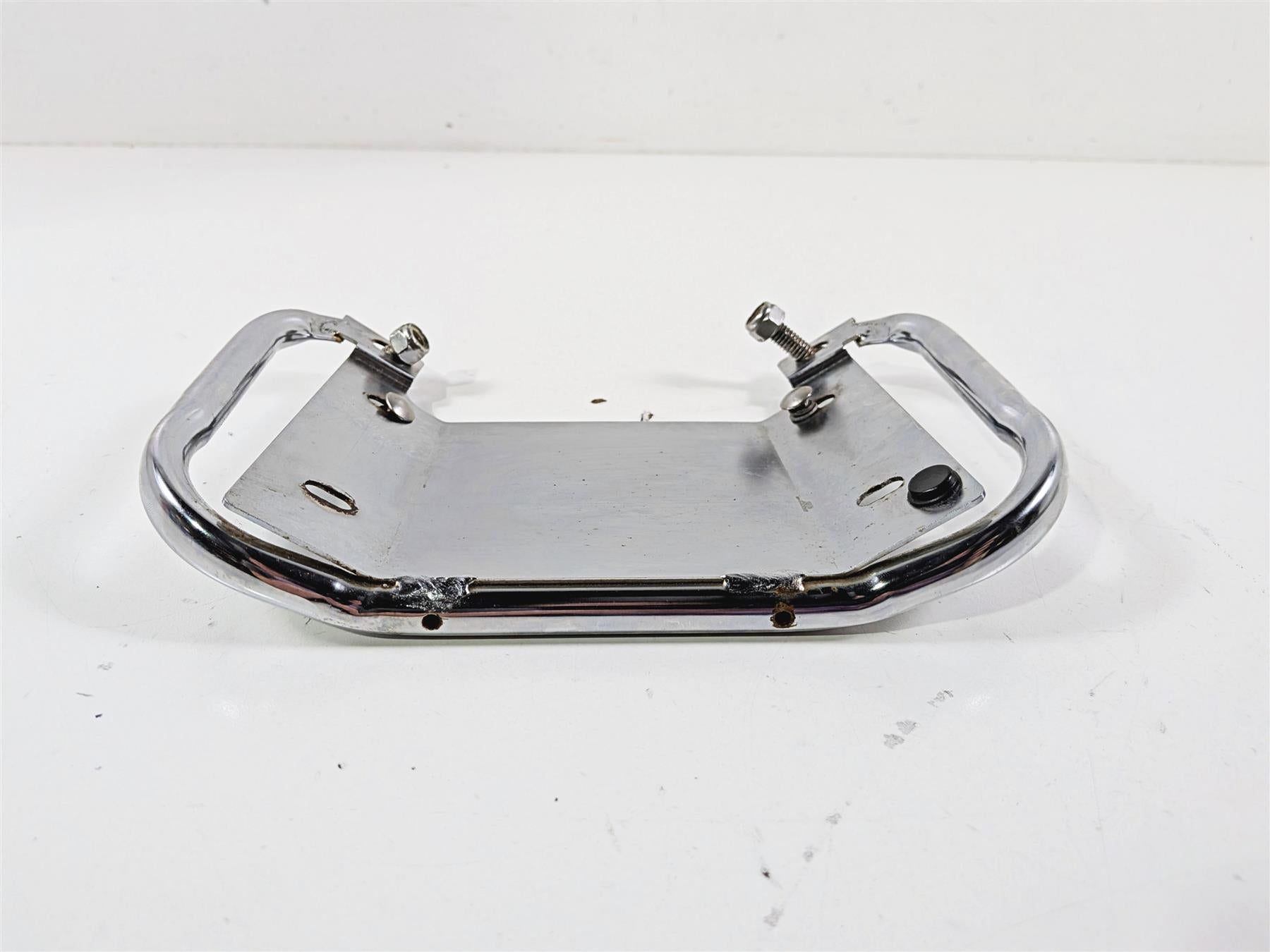 1993 Harley Touring FLHTCU Electra Glide License Plate Holder Chrome {{ shop.shopifyCountryName }} - Mototech271