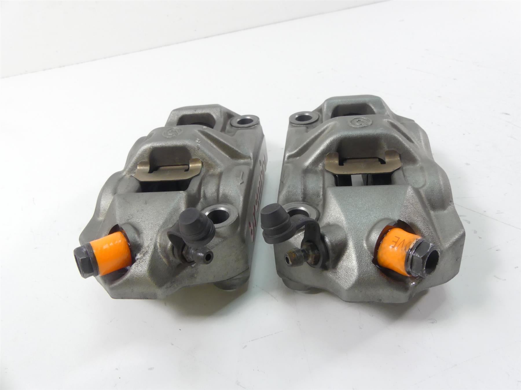 2011 Ducati Hypermotard 1100 SP Front Brembo Brake Calipers 61040901A 61040911A {{ shop.shopifyCountryName }} - Mototech271