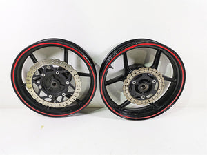 2009 Kawaski EX250 Ninja 250R Front Rear Wheel Rim 41073-0095-QT 41073-0153-QT | Mototech271