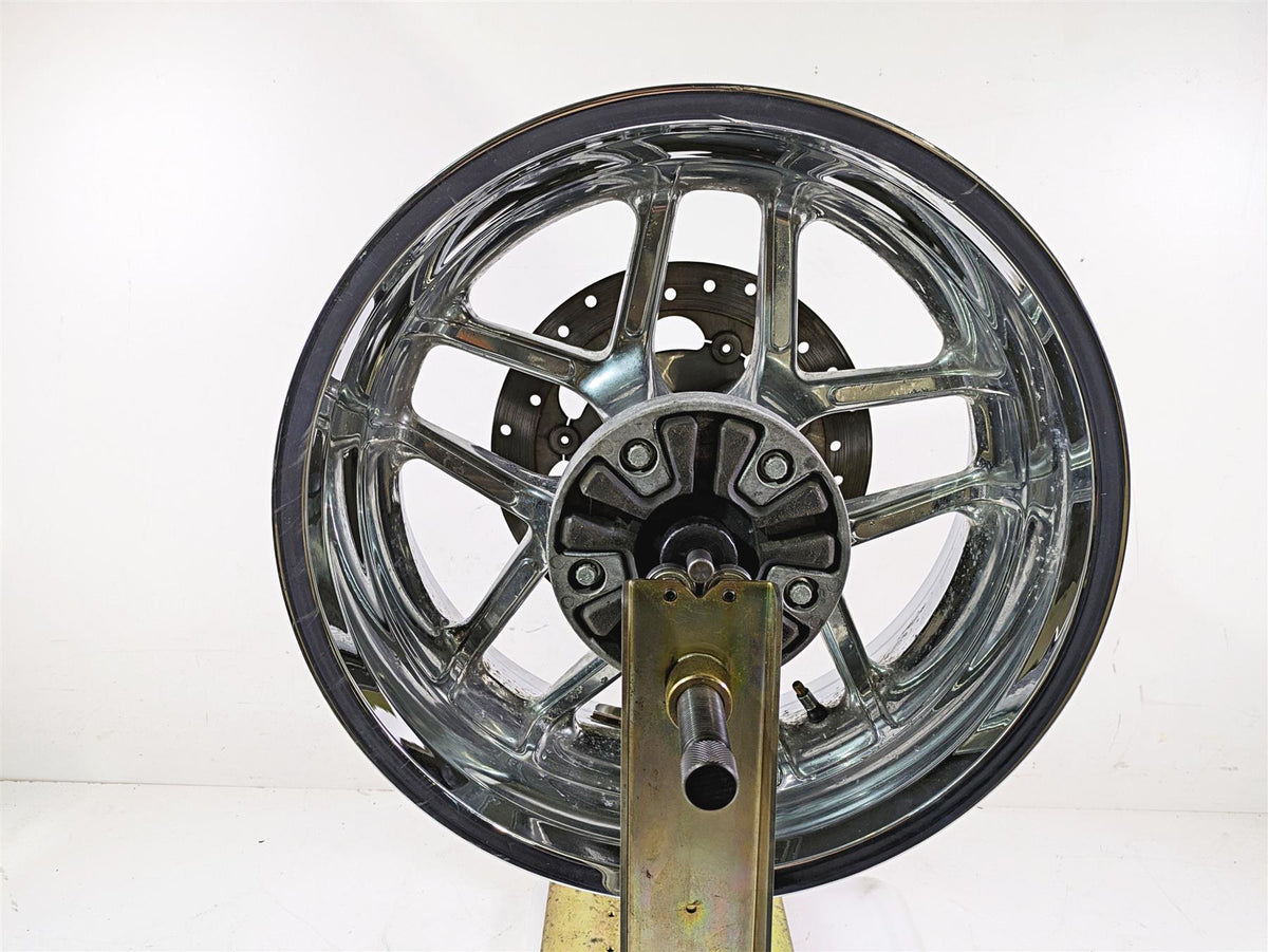 2013 Harley VRSCF Muscle Rod 18x8 Straight Chrome Rear Wheel Rim 40900079 {{ shop.shopifyCountryName }} - Mototech271