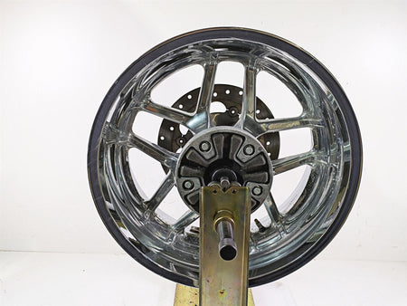 2013 Harley VRSCF Muscle Rod 18x8 Straight Chrome Rear Wheel Rim 40900079 {{ shop.shopifyCountryName }} - Mototech271