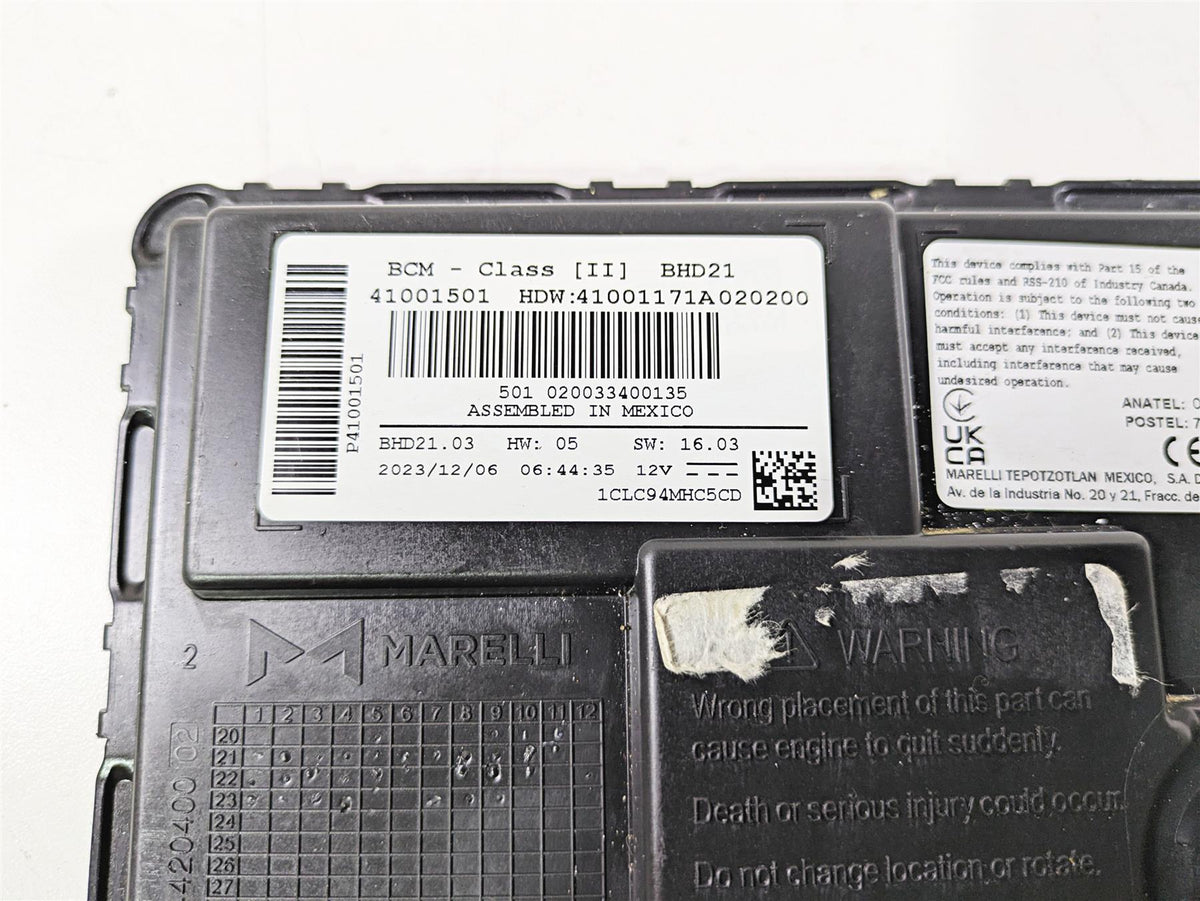 2024 Harley Sportster RH975 S Bcm Body Control Module Class II 41001501 BHD21 {{ shop.shopifyCountryName }} - Mototech271