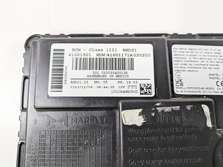 2024 Harley Sportster RH975 S Bcm Body Control Module Class II 41001501 BHD21 {{ shop.shopifyCountryName }} - Mototech271