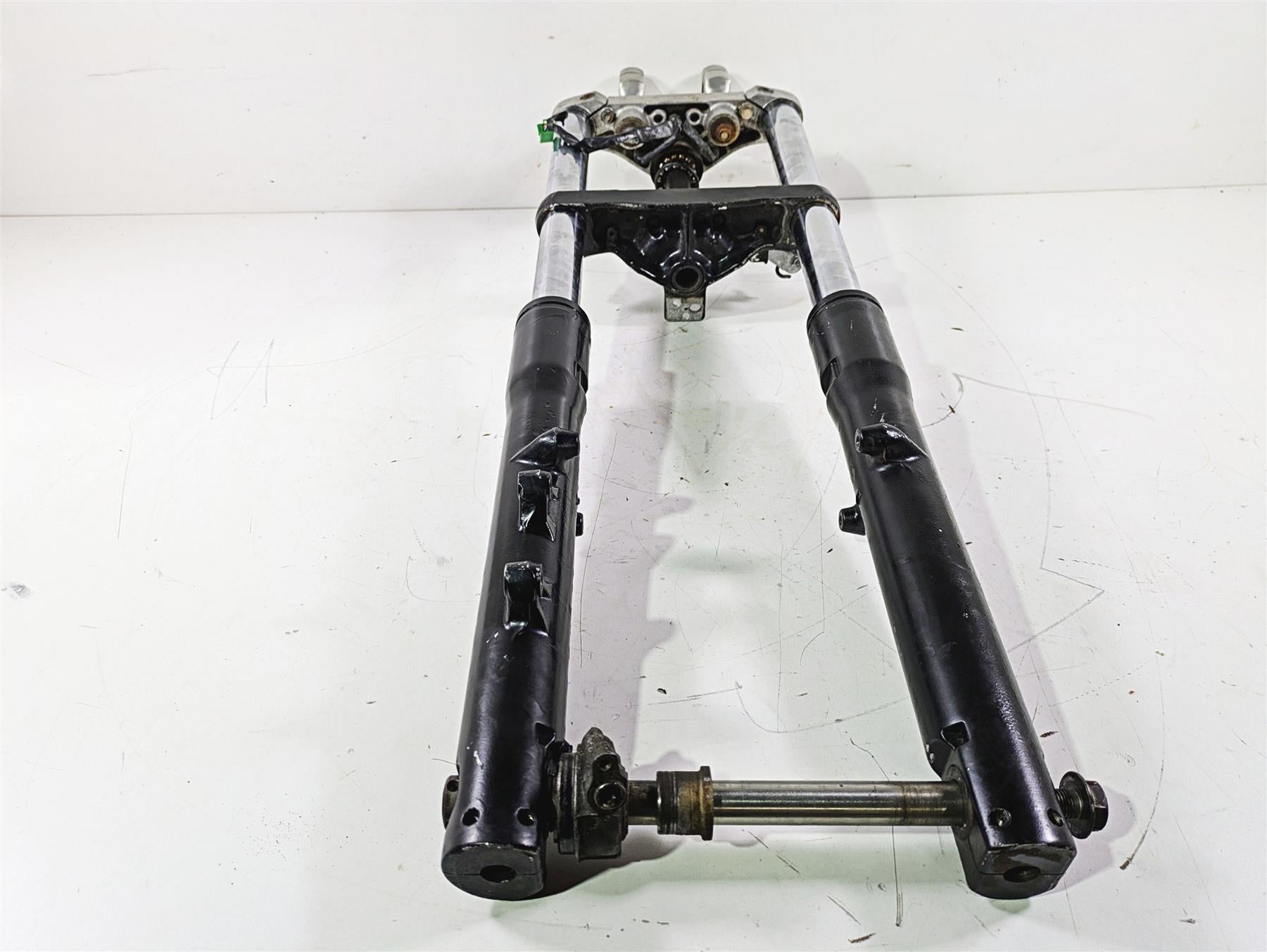 2002 Honda VT1100 Shadow Sabre Straight Front Forks + Triple Trees 51400-MCK-A01 {{ shop.shopifyCountryName }} - Mototech271