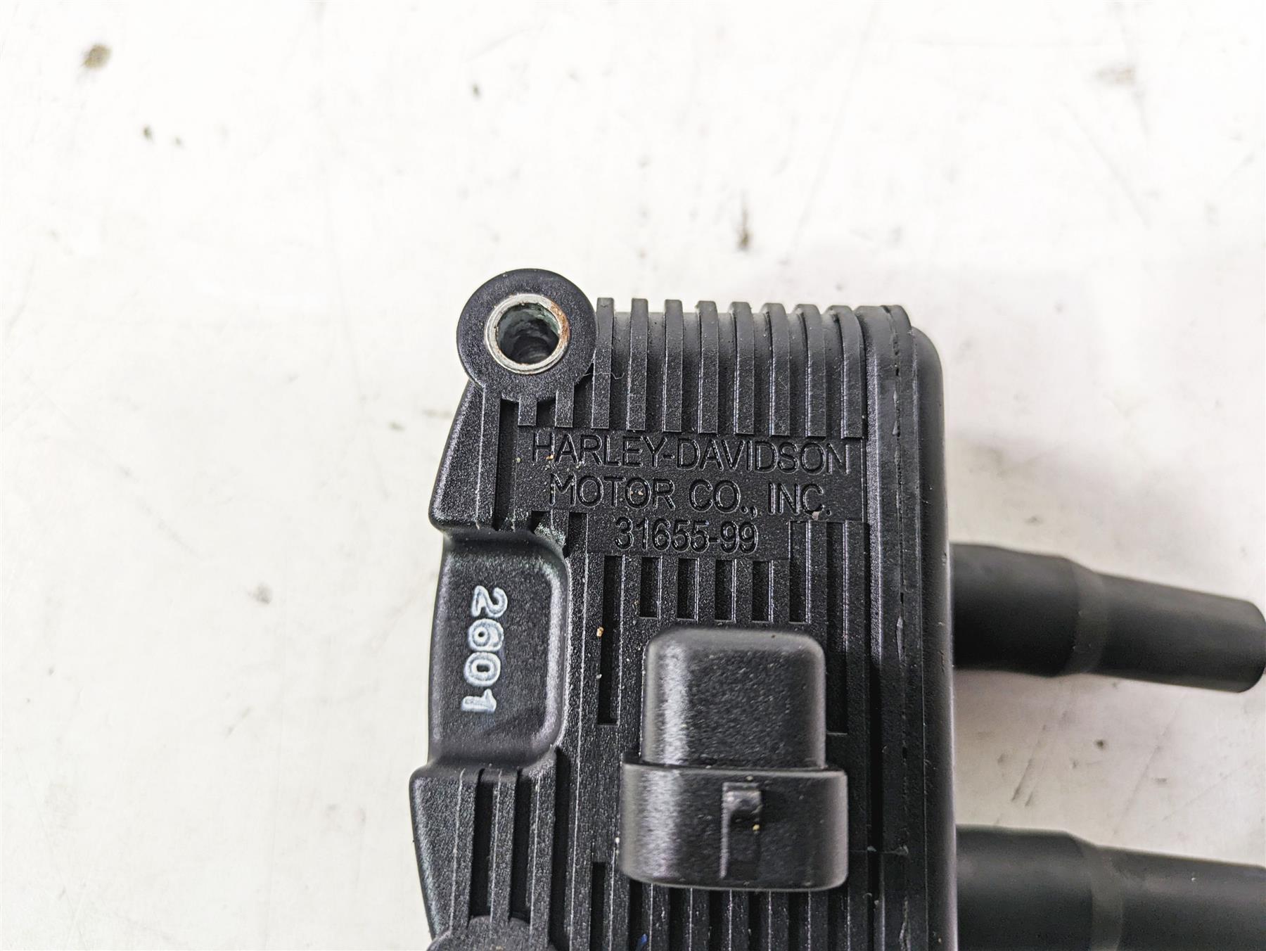 2002 Harley FLSTC Softail Heritage Classic Ignition Coil Wires Plug Set 31655-99 {{ shop.shopifyCountryName }} - Mototech271