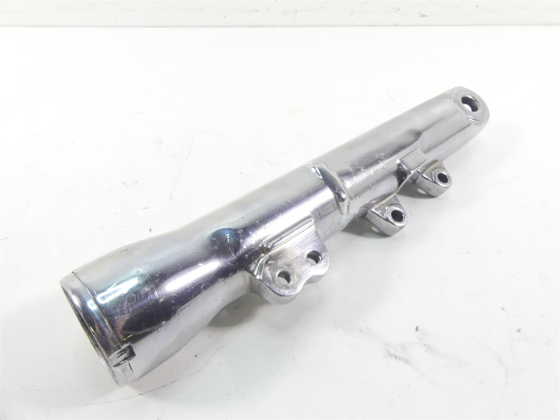 2009 Harley FXDL Dyna Low Rider Lower Left Chrome Tube -Read 46608-06B {{ shop.shopifyCountryName }} - Mototech271