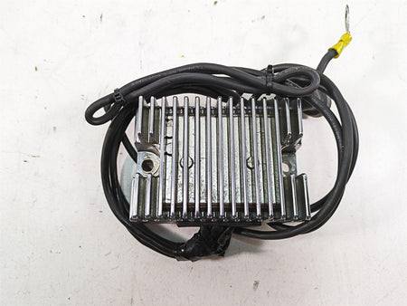 1990 Harley Sportster XLH883 XL883 Chrome Rectifier Voltage Regulator 74523-84A {{ shop.shopifyCountryName }} - Mototech271