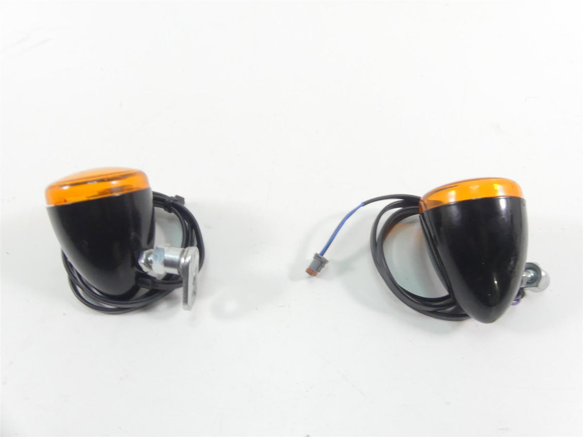 2022 Harley Softail FXBBS Street Bob Front Led Blinker Turn Signal Set 67800523 {{ shop.shopifyCountryName }} - Mototech271