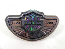 Load image into Gallery viewer, 2003 Harley Touring FLHTCI E-Glide 100TH Anniversary Windshield Emblem | Mototech271
