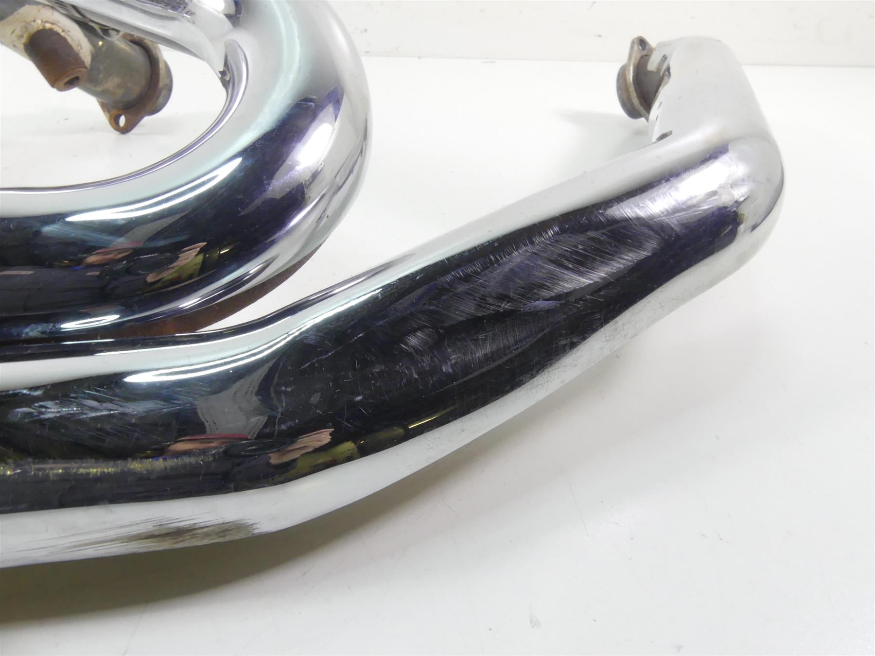 2004 Harley FXDWGI Dyna Wide Glide 2 into 1 Fishtail Exhaust System -Read {{ shop.shopifyCountryName }} - Mototech271