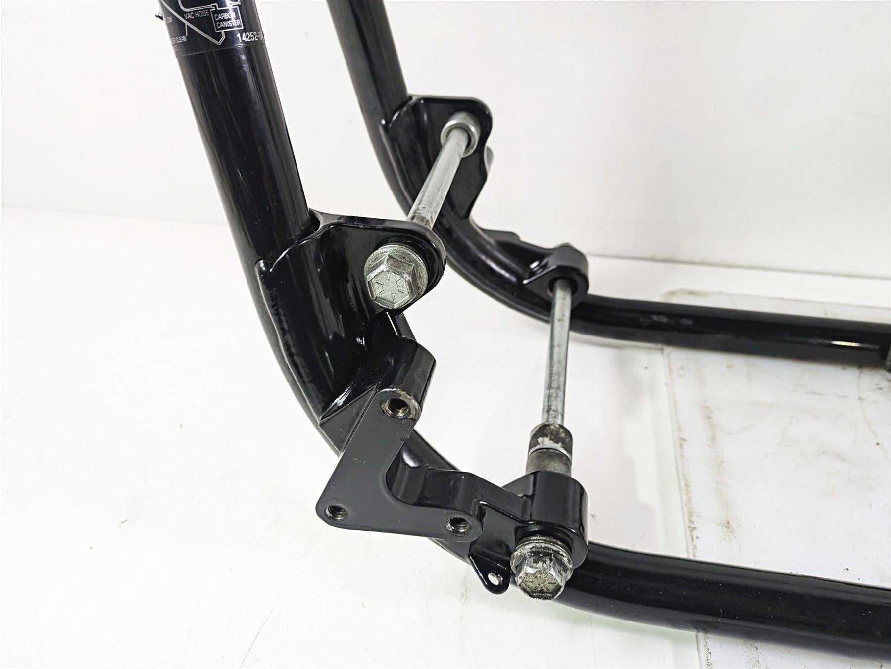 2004 Harley Softail FLSTF Fat Boy Straight Main Frame Chassis With Salvage Texas Title 47008-00C {{ shop.shopifyCountryName }} - Mototech271