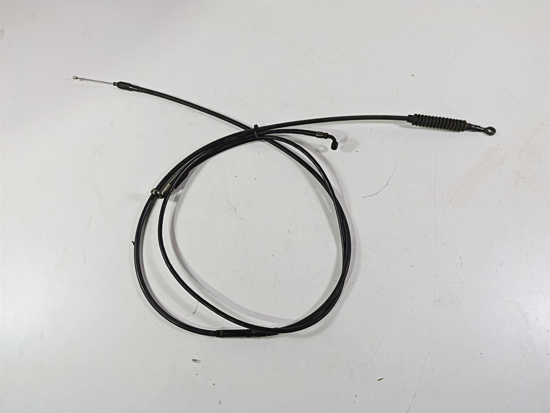 2008 Harley FLSTSB Cross Bones Apehanger Brake & Clutch Line Set {{ shop.shopifyCountryName }} - Mototech271