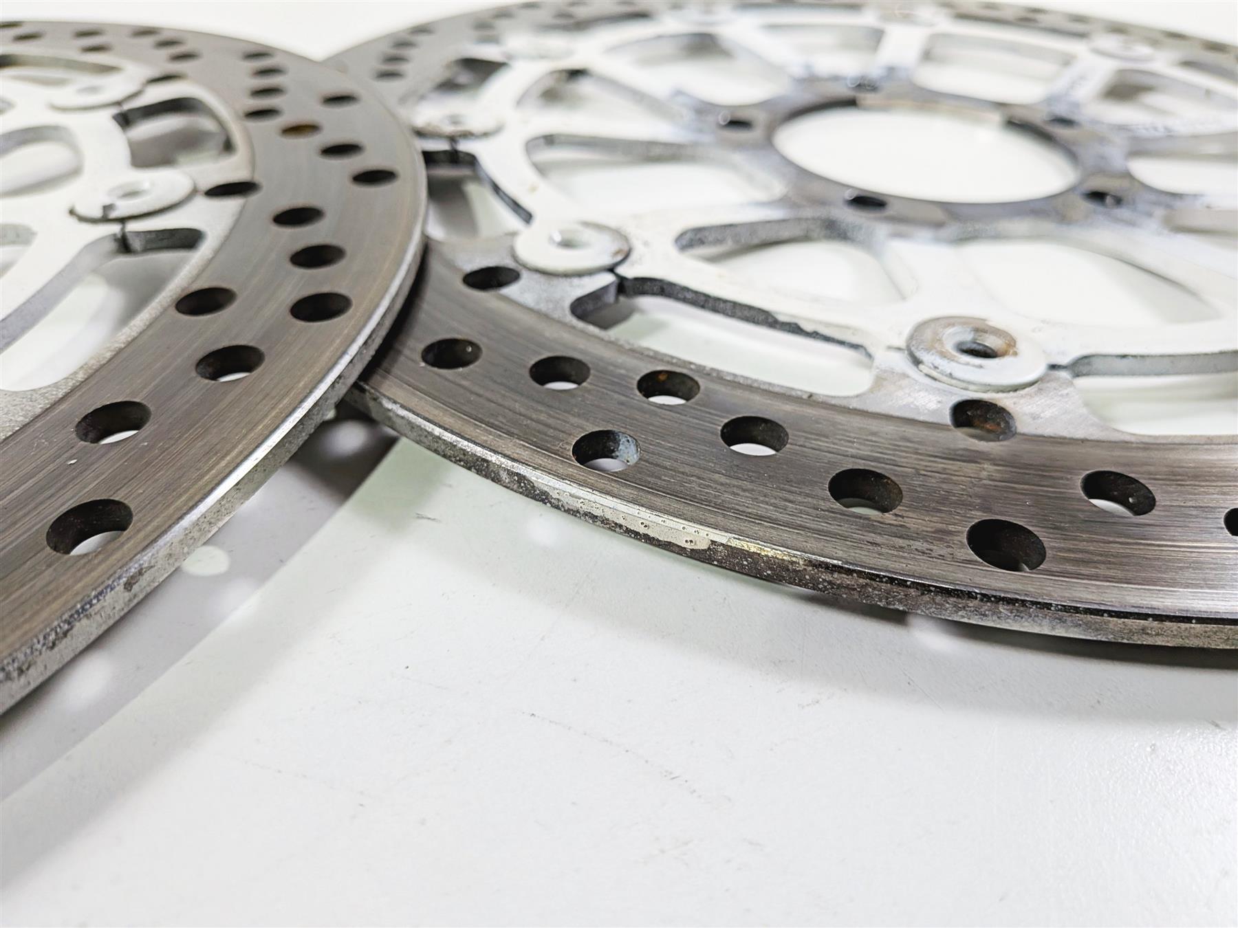 2015 Ducati Diavel Dark Brembo Front Brake Disc Rotor Set 4.4mm 49241011A-Mototech271