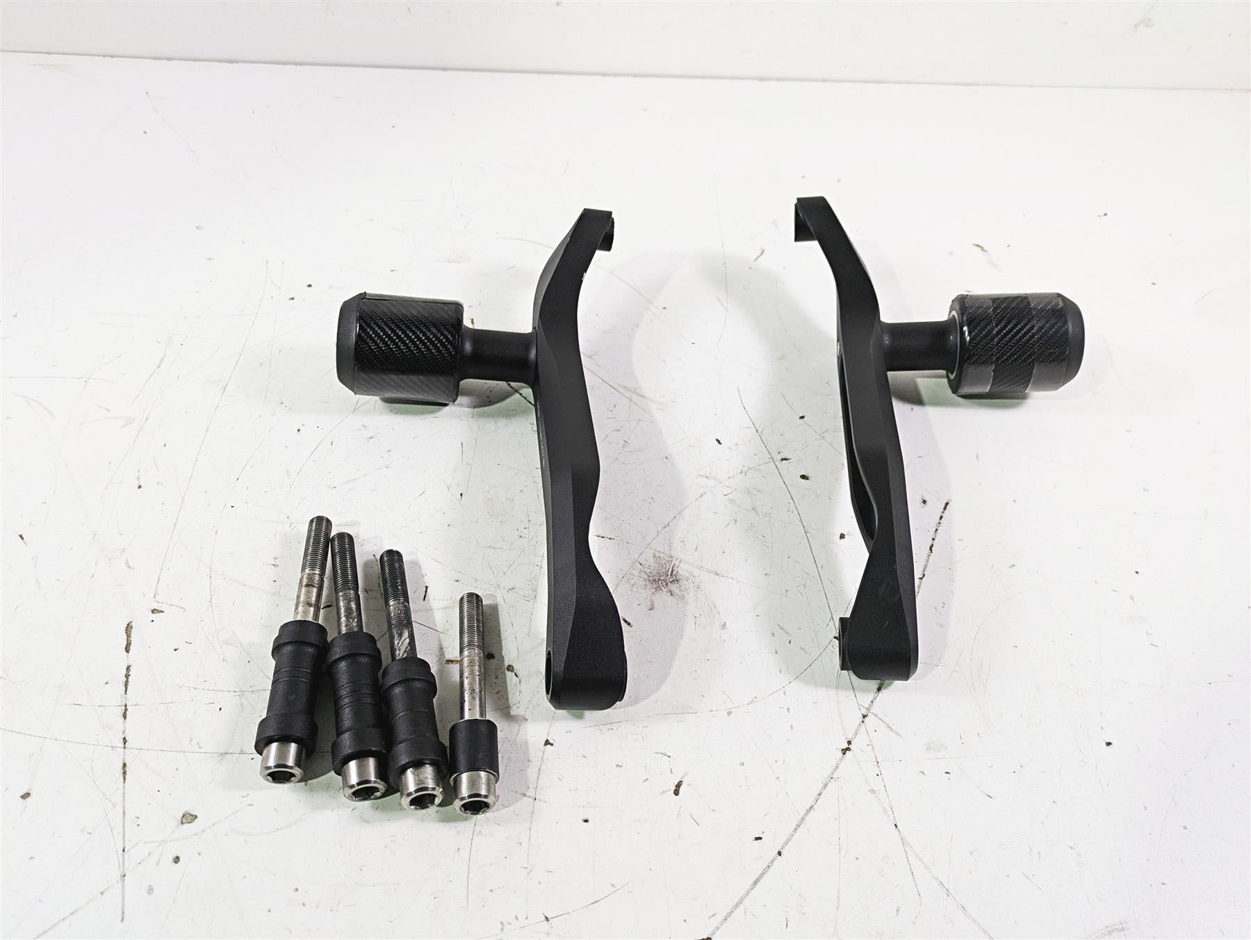 2017 Ducati Monster 1200 S Evotech Frame Slider Protection Guards PRN011676-03 {{ shop.shopifyCountryName }} - Mototech271