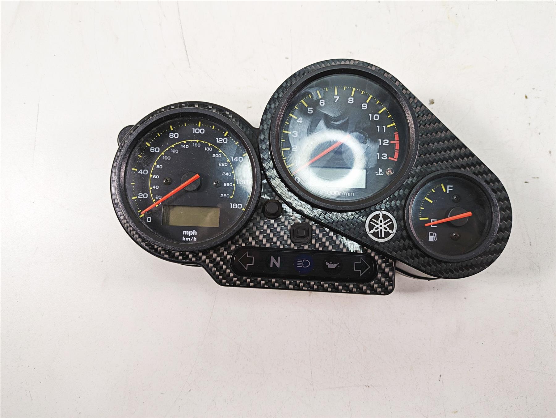 2002 Yamaha FZ1 FZS1000 Fazer Speedometer Gauges Instrument 11k 5LV-83570-10-00 {{ shop.shopifyCountryName }} - Mototech271