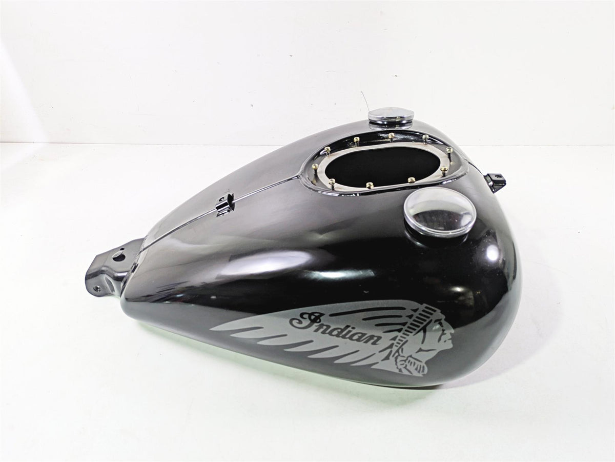 2017 Indian Chieftain Limited Gloss Black Gas Fuel Petrol Tank - No Dent 1021997 {{ shop.shopifyCountryName }} - Mototech271