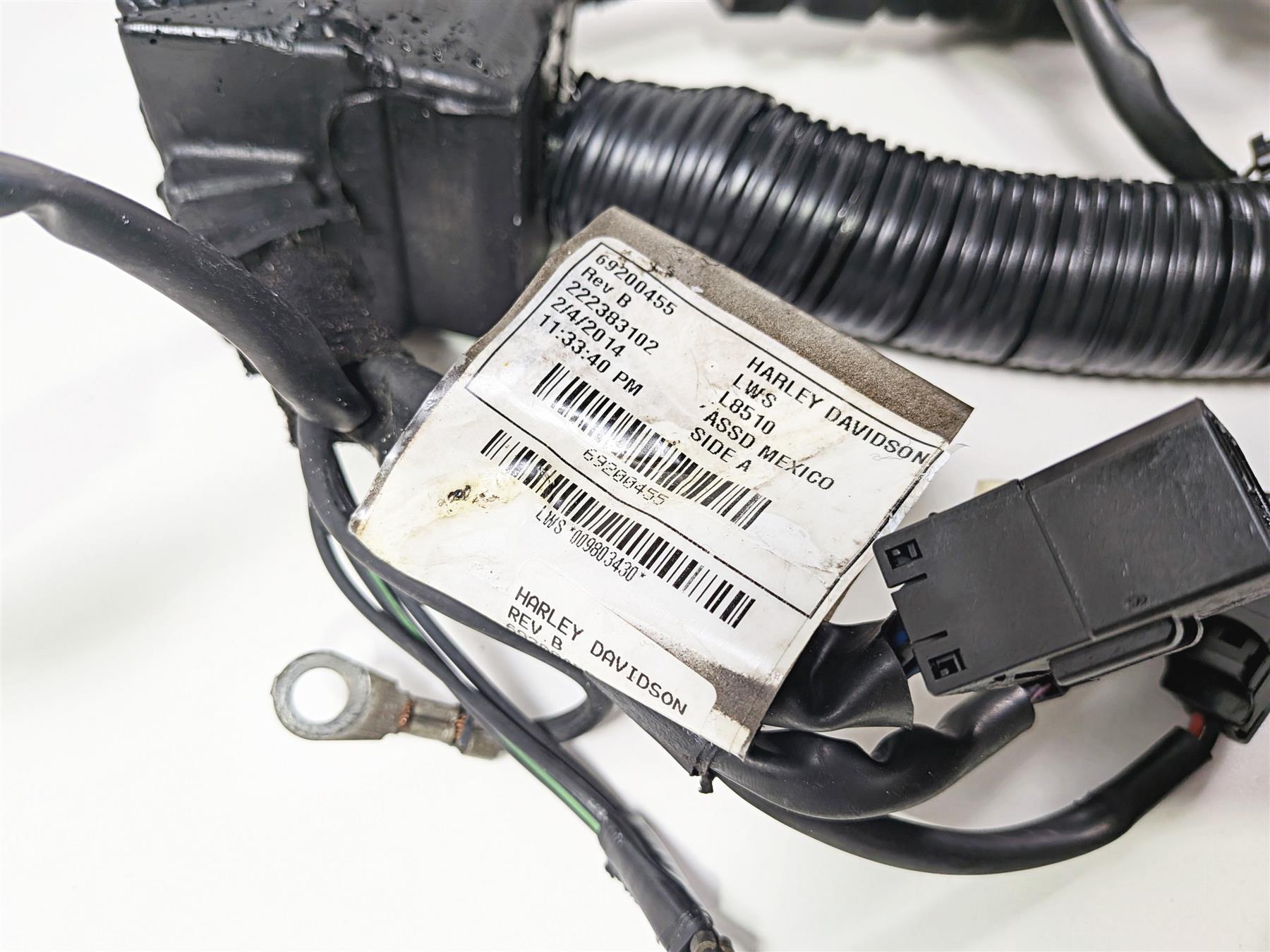 2014 Harley FXDL Dyna Low Rider Main Wiring Harness Loom Non Abs - Read 69200455 {{ shop.shopifyCountryName }} - Mototech271