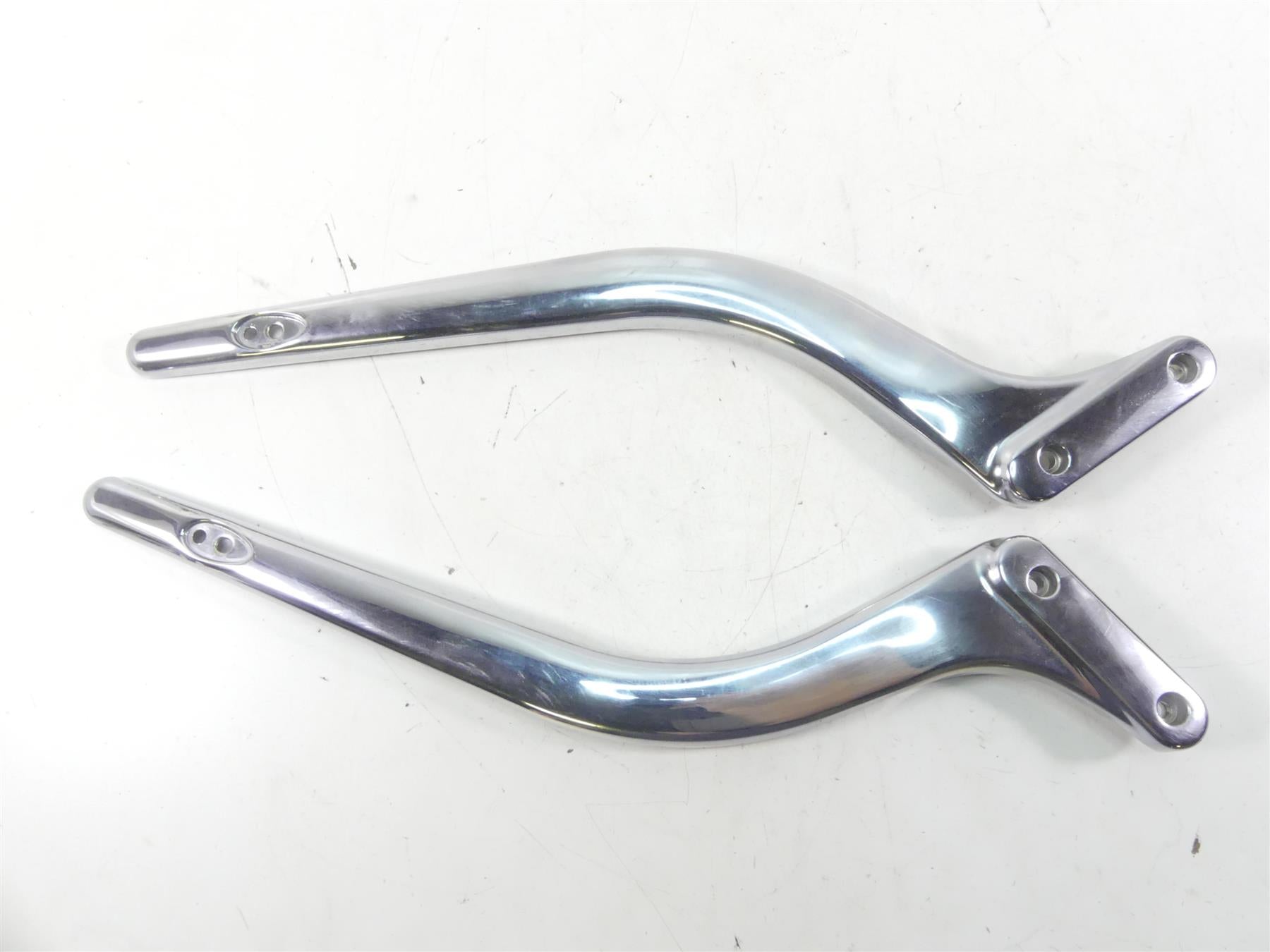 2002 Harley Softail FXSTDI Deuce Rear Chrome Fender Brace Strut