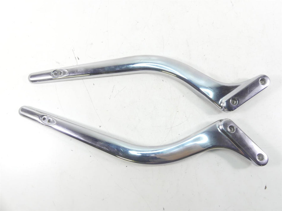 2002 Harley Softail FXSTDI Deuce Rear Chrome Fender Brace Strut Set 60028-00 {{ shop.shopifyCountryName }} - Mototech271