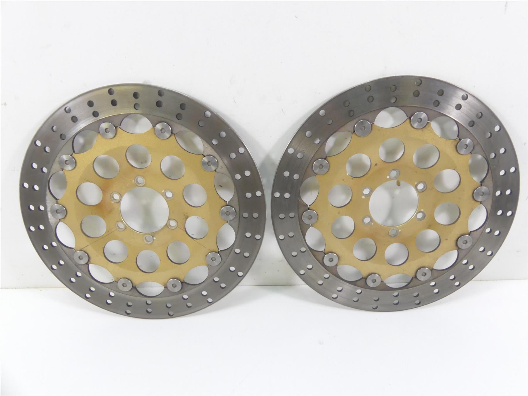 2001 Moto Guzzi California Sp 1100  Front Brake Rotor Disc Set GU37613305 | Mototech271