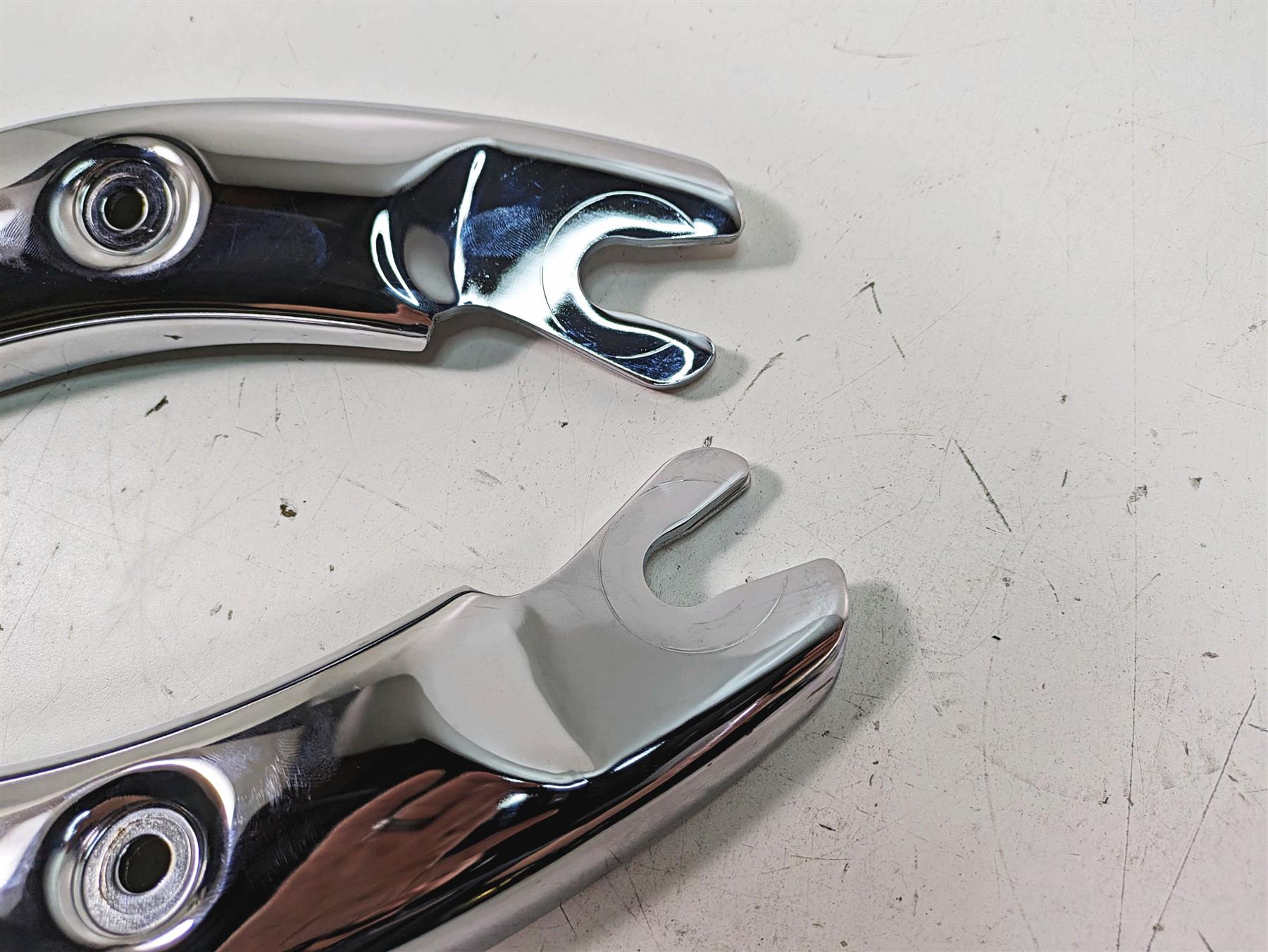 2011 Triumph America Rear Chrome Fender Support Struts Braces T2305620 T2305621 {{ shop.shopifyCountryName }} - Mototech271