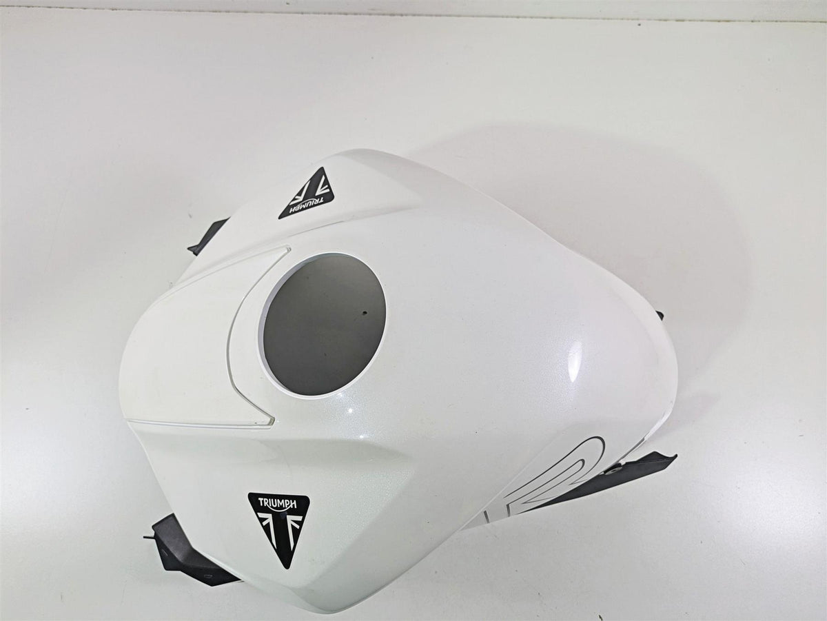 2024 Triumph Street Triple 765 R Upper Fuel Gas Tank Cover Fairing T2311770 {{ shop.shopifyCountryName }} - Mototech271