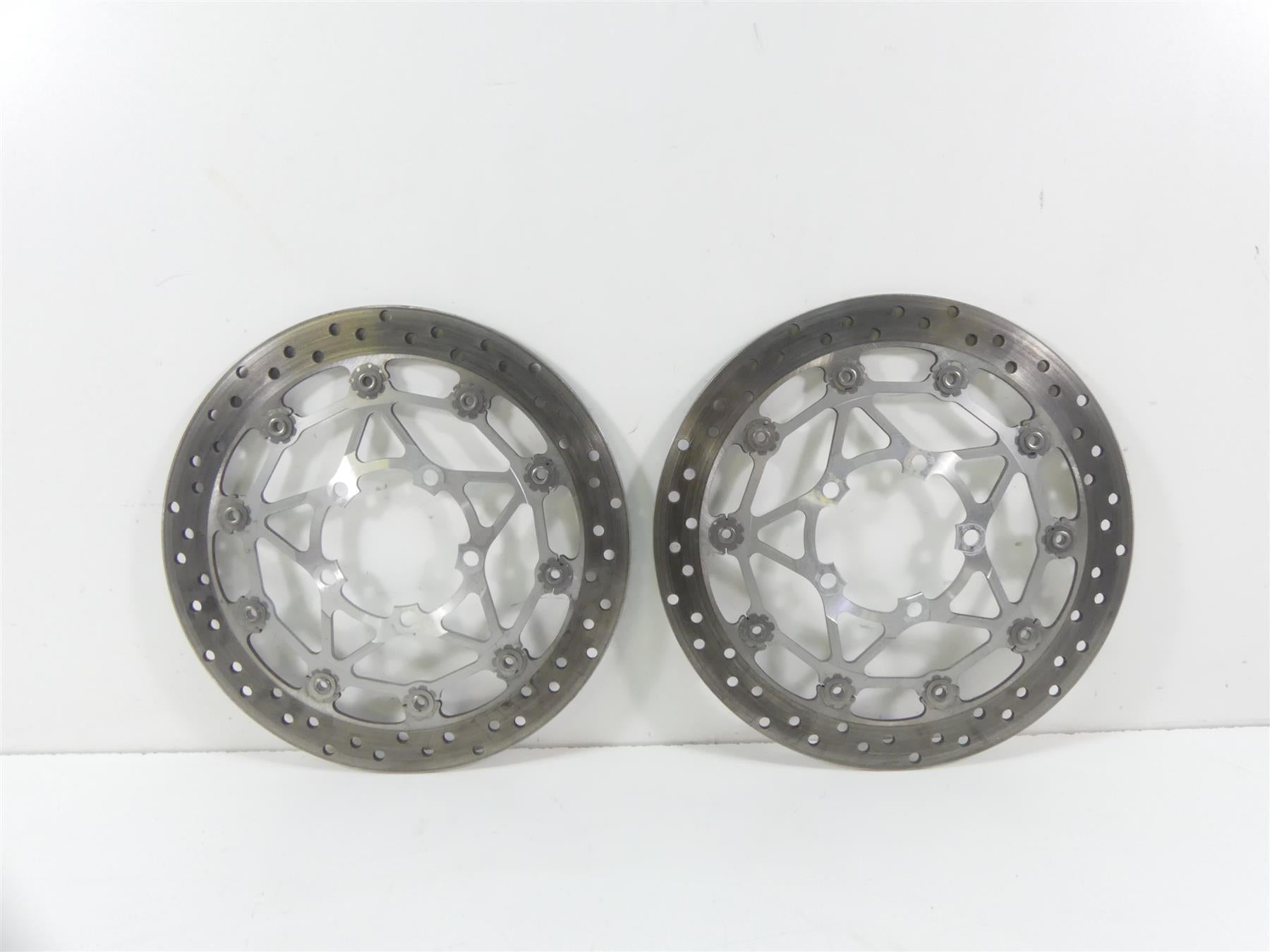 2018 Triumph Street Triple 765RS Front Brembo Brake Rotor Disc Set 3K T2022080 {{ shop.shopifyCountryName }} - Mototech271