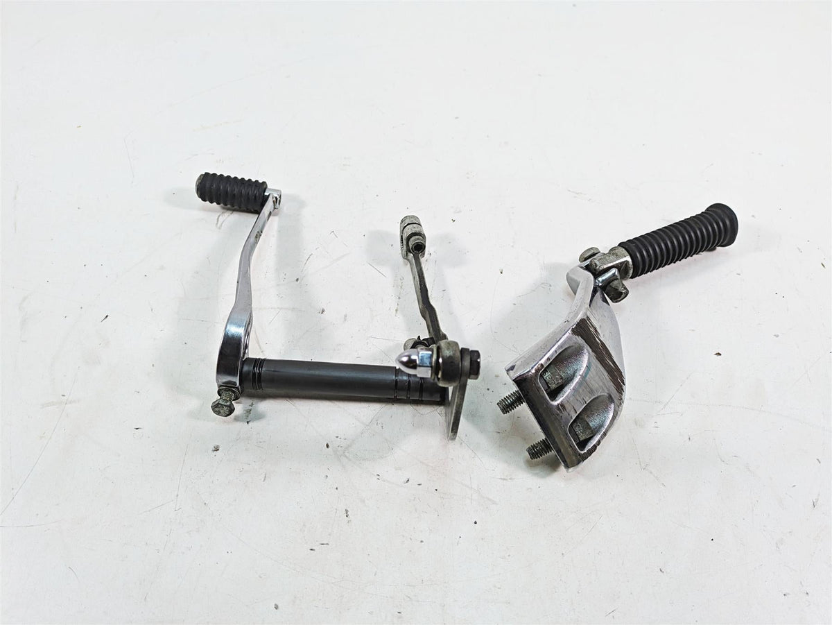 2005 Harley Dyna FXDL Low Rider Left Front Footpeg & Shifter Mid -Read 50639-90A {{ shop.shopifyCountryName }} - Mototech271