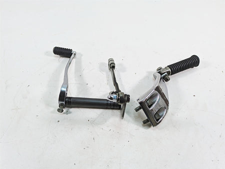 2005 Harley Dyna FXDL Low Rider Left Front Footpeg & Shifter Mid -Read 50639-90A {{ shop.shopifyCountryName }} - Mototech271