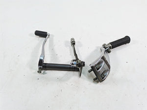 2005 Harley Dyna FXDL Low Rider Left Front Footpeg & Shifter Mid -Read 50639-90A | Mototech271