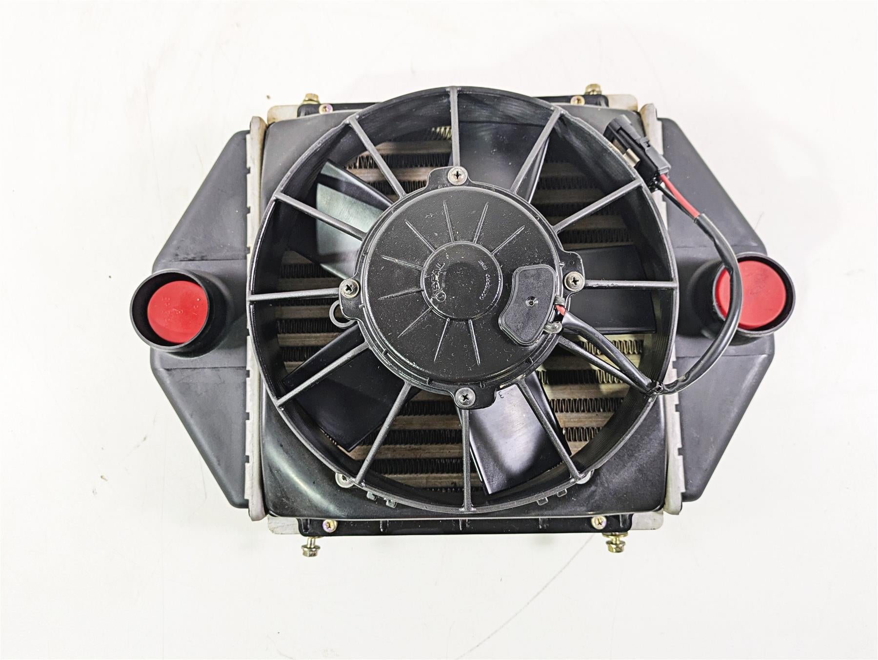 2018 Can Am Maverick X3 XRC Turbo R Intercooler Radiator Fan Set 707800782 {{ shop.shopifyCountryName }} - Mototech271