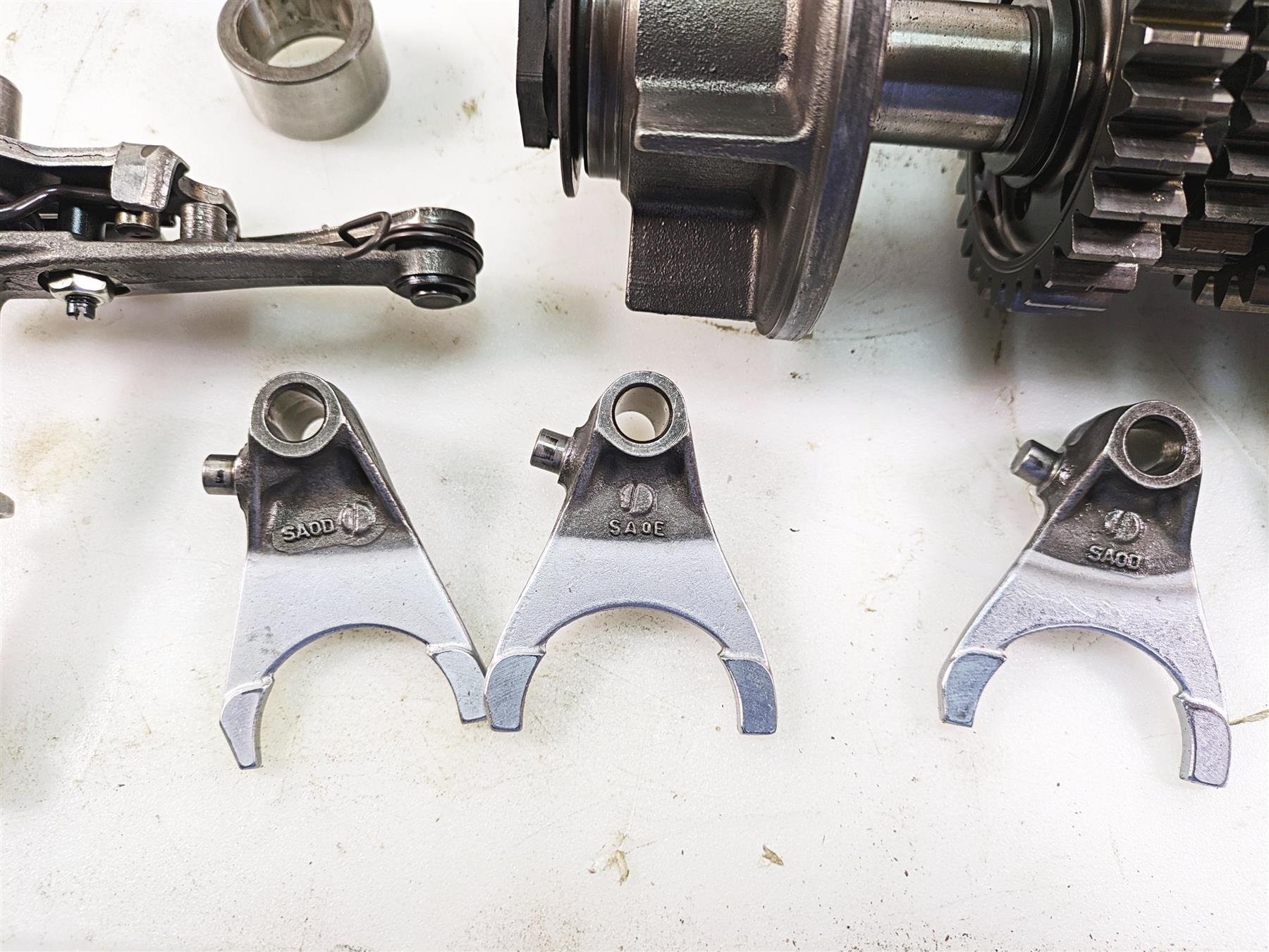 2011 Ducati Hypermotard 1100 Evo SP Transmission Gear Shift Drum Set 15021531A {{ shop.shopifyCountryName }} - Mototech271